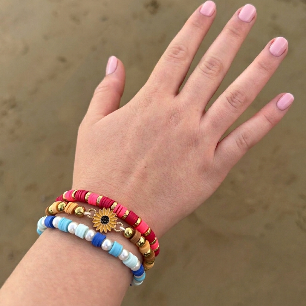 Heishi Bead Bracelets