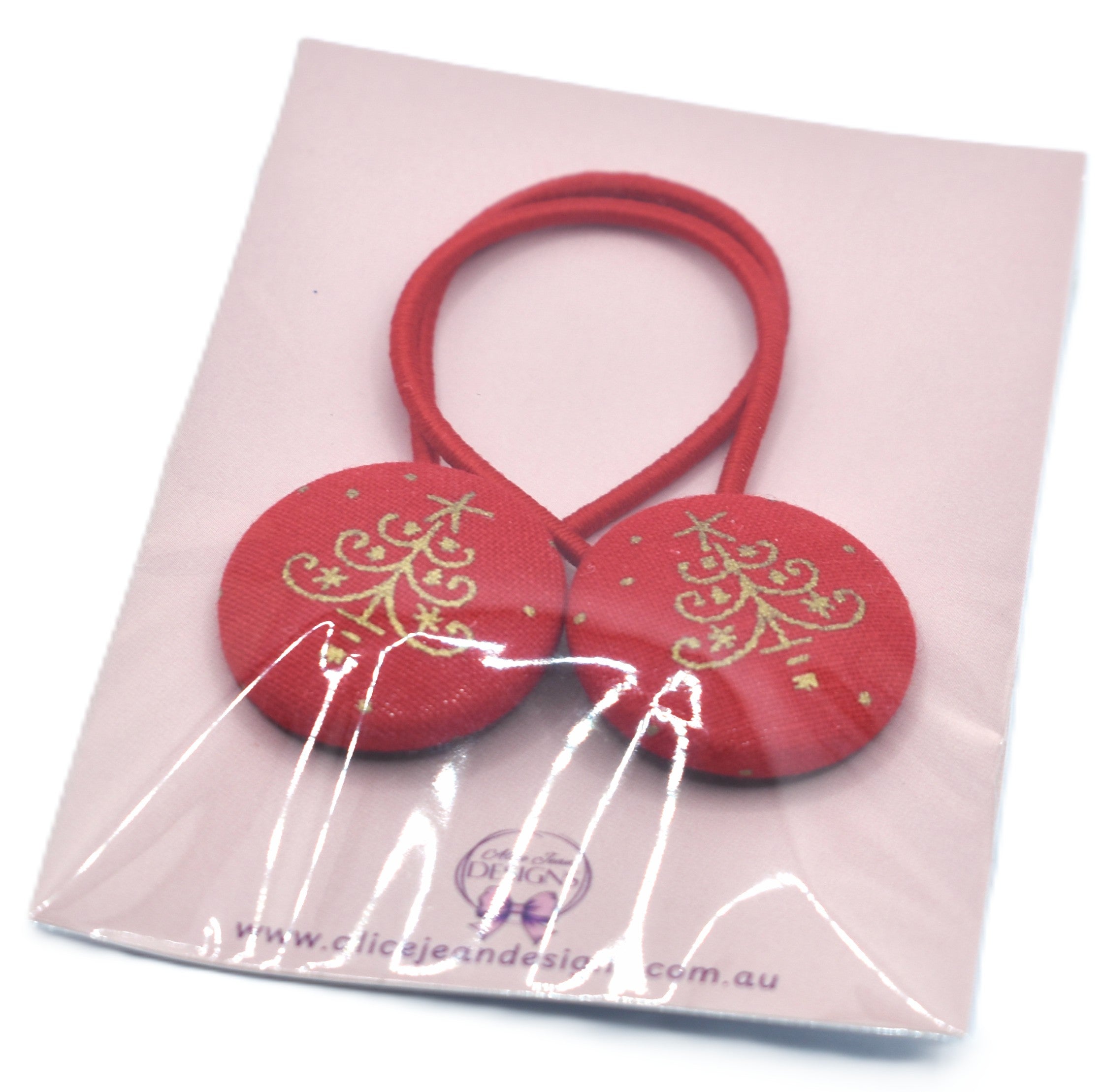 Christmas Tree Hair Ties