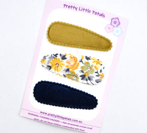 Set of 3 Snap Clips
