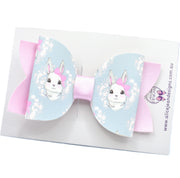 Annabelle Bow Hair Clip - Easter Bunny