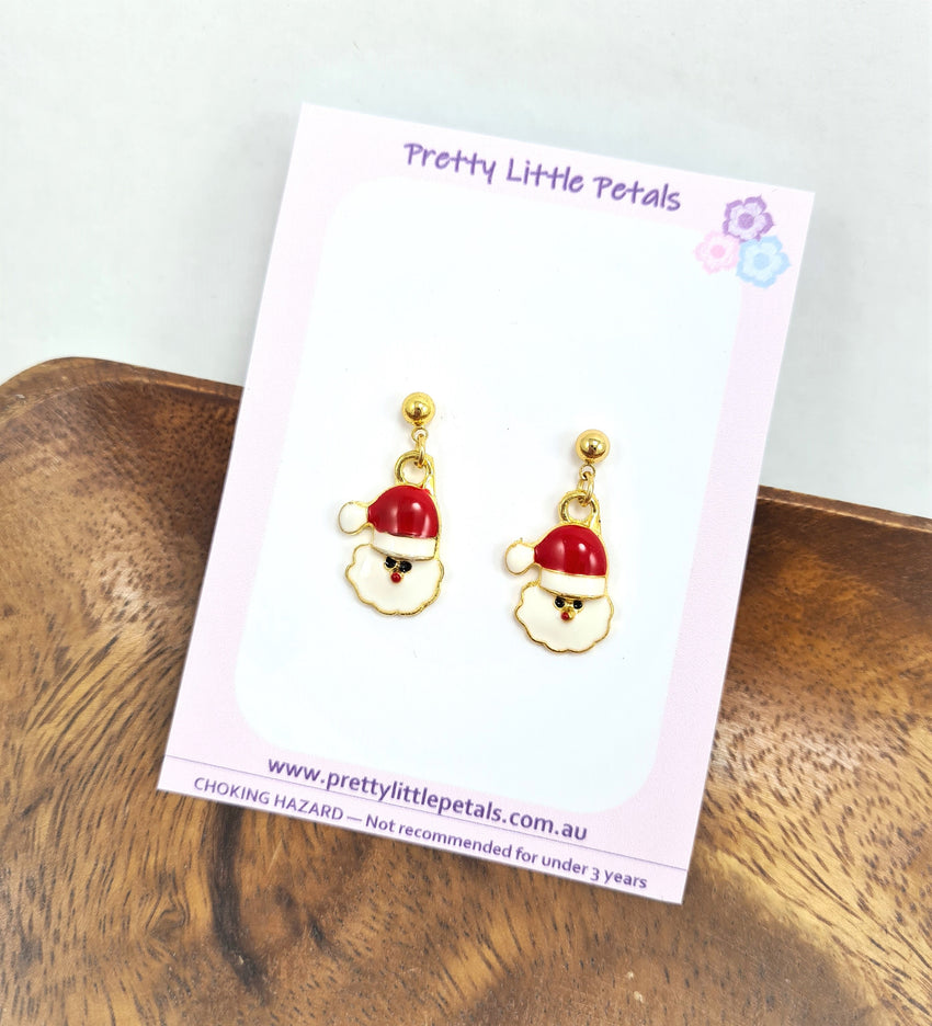 Santa Earrings