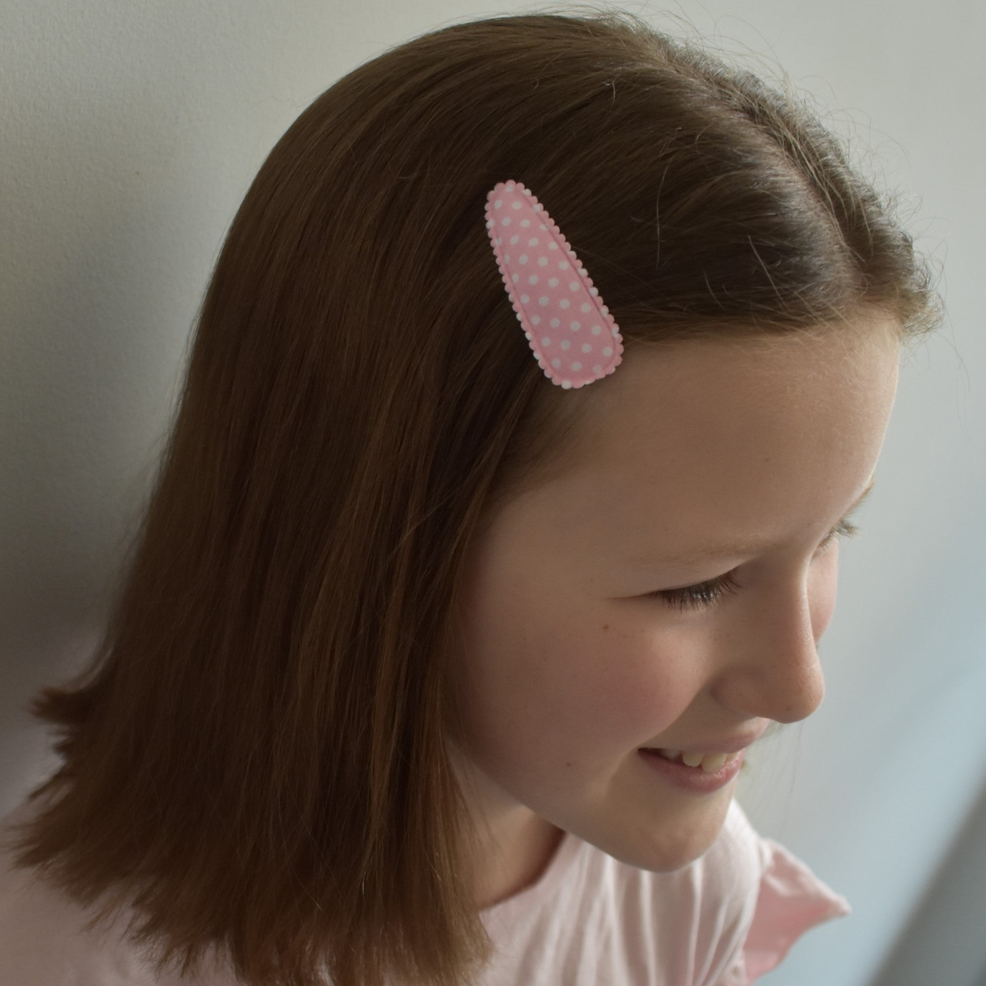 Snap Clips - pink - set of 4